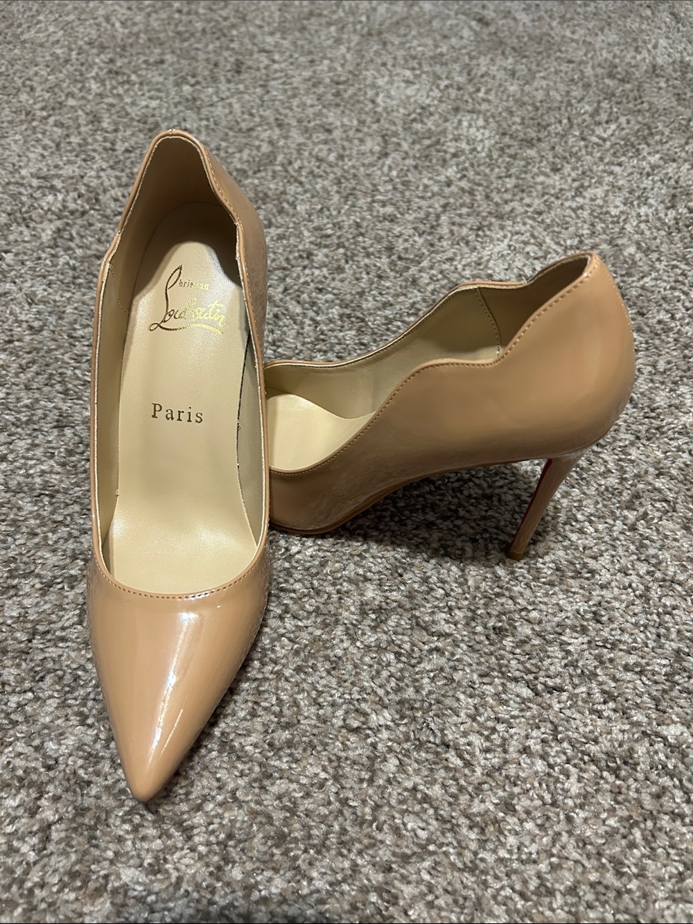 Christian Louboutin Hot Chick Pumps- Blush(nude)